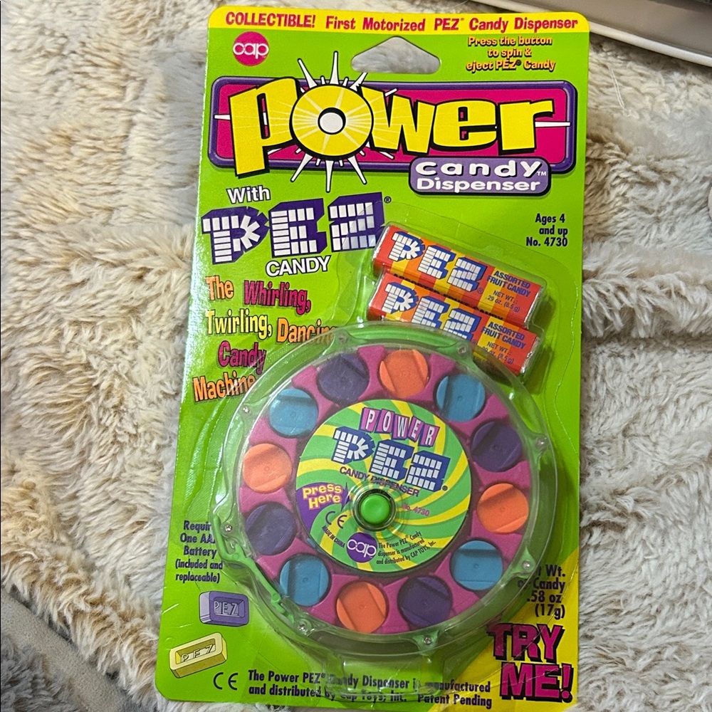 Candy Dispenser with PEZ Candy - Multicolor